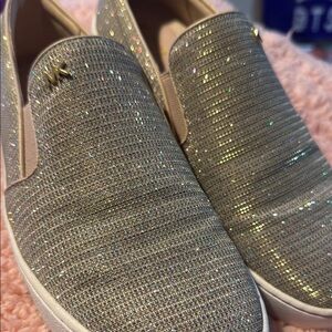 Michael Kors Sparkle Sneakers with Elastic Panels